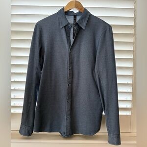 Lululemon Athletica Blue Casual Button Down Shirt